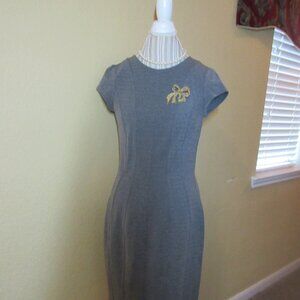 H&M Women's Grey and Black Dress